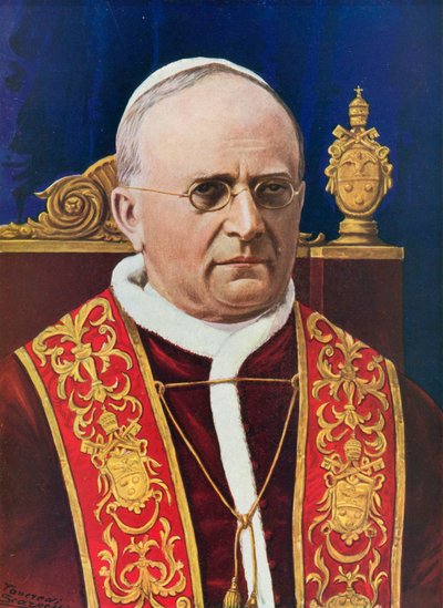 Papst Pius XI. von Tancredi Scarpelli